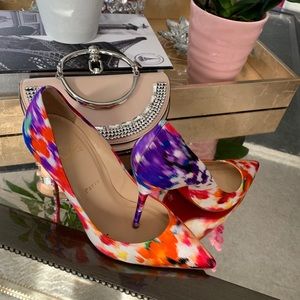 Christian Louboutin Kate satin heels